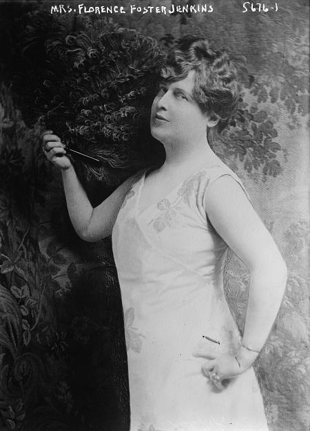 La mejor peor cantante, Florence Foster Jenkins (1868-1944)