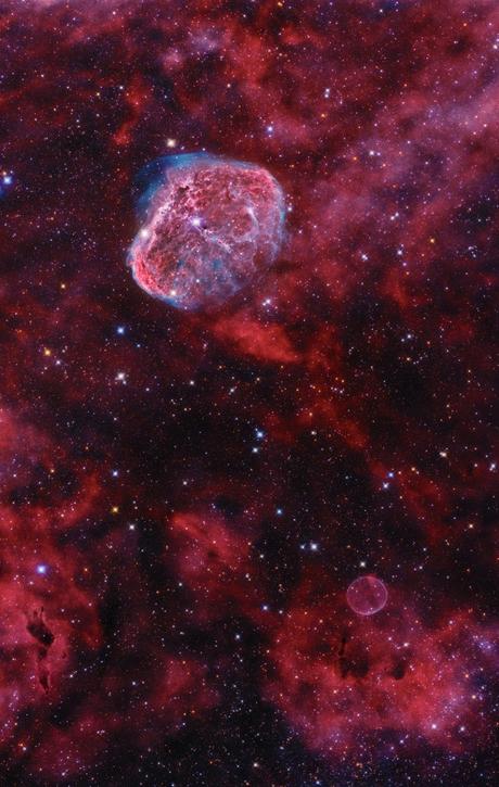 La burbuja creciente de Cygnus La burbuja creciente de Cygnus