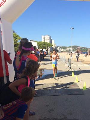 Campeonato de Catalunya d´Acuatlón Cadete. Platja d´Aro