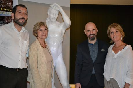 Exposición de esculturas de Jorge Egea en el Axel Hotel de Barcelona Exposición de esculturas de Jorge Egea en el Axel Hotel de Barcelona