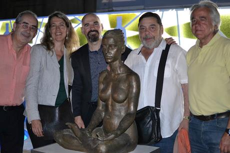 Exposición de esculturas de Jorge Egea en el Axel Hotel de Barcelona Exposición de esculturas de Jorge Egea en el Axel Hotel de Barcelona