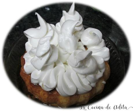 Flan de leche condensada en el microondas Flan de leche condensada en el microondas