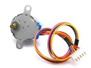 Control del motor a pasos unipolar 28BYJ-48 mediante el driver ULN2003