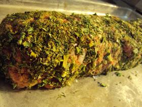 Pastel de carne polaca con hierbas o Klops Wolowy Pastel de carne polaca con hierbas o Klops Wolowy