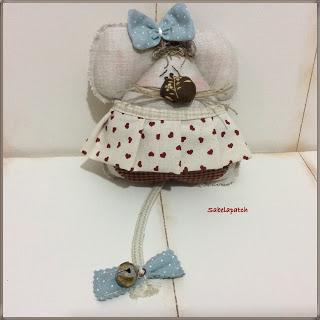 Bolsita de merienda y ratoncita Bolsita de merienda y ratoncita