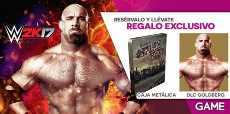 Incentivos de reserva de WWE 2K17 en GAME wwe-2k17-cajaexcgame
