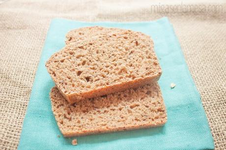 Pan integral de salvado de avena y lino [Oat broom bread de Peter Reinhart]