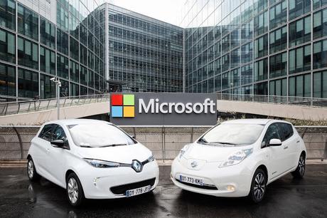 La alianza Renault-Nissan y Microsoft se asocian para preparar el futuro de la conducción conectada