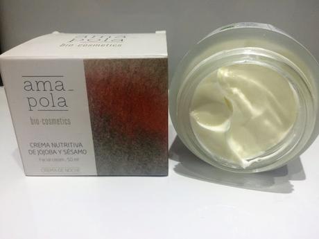 Amapola Bio: Crema natural de Jojoba y Sésamo