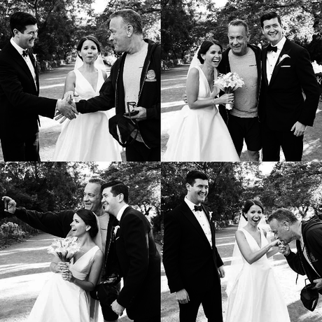 Tom Hanks sorprende a una pareja de boda en mitad de sesión de fotos del Central Park Tom Hanks sorprende a una pareja de boda en mitad de sesión de fotos del Central Park