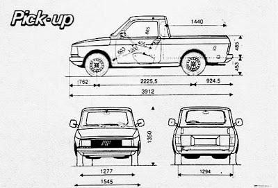 Ficha técnica del Fiat Fiorino Pick-up