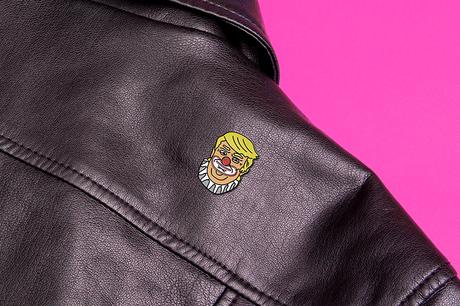 Sagmeister & Walsh’s lanzan una colección de pins contra Donald Trump