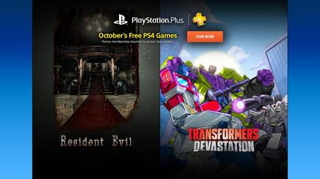 Revelados los juegos del Playstation Plus de octubre de PS4: Resident Evil entre ellos Revelados los juegos del Playstation Plus de octubre de PS4: Resident Evil entre ellos