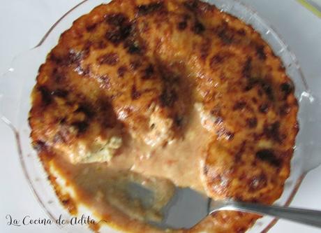 Huevos rellenos a la bella Aurora Huevos rellenos a la bella Aurora