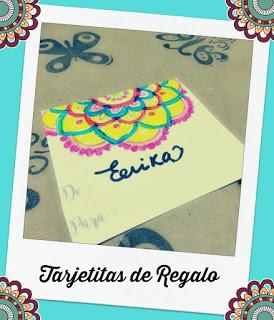 Tarjetas de regalo con diseño de Mandala