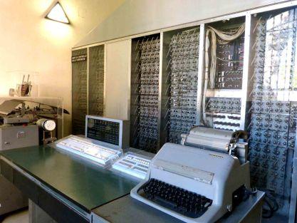 Museo de los instrumentos para el cálculo en Pisa OrdenadorPisano 1961