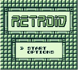 Retroid es un nuevo juego para Game Boy basado en el clásico Arkanoid