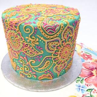 7 pasteles con diseño de Mandala , preciosos