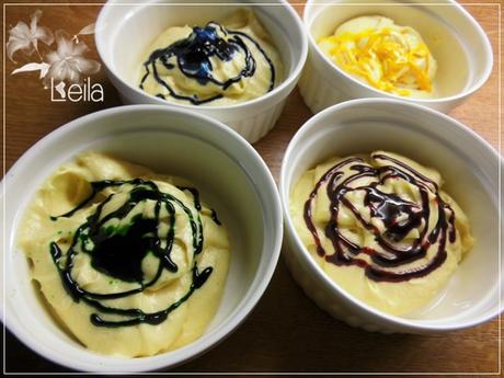 Muffins arcoiris. Homenaje a Meritxell Muffins arcoiris. Homenaje a Meritxell