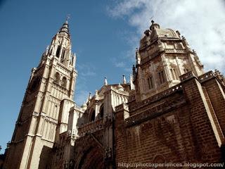 Fachada principal de la Catedral de Toledo.
