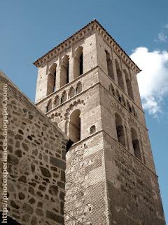Torre mudéjar de la parroquia de Santo Tomé, Toledo.