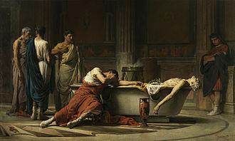 El suicidio romano