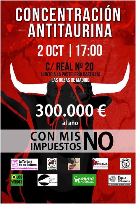 concentración antitaurina las rozas