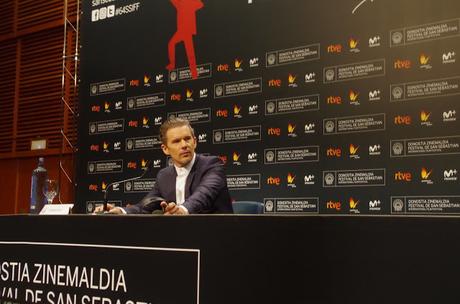 Fotografías de la rueda de prensa de Ethan Hawke en el 64º Festival de cine de San Sebastián