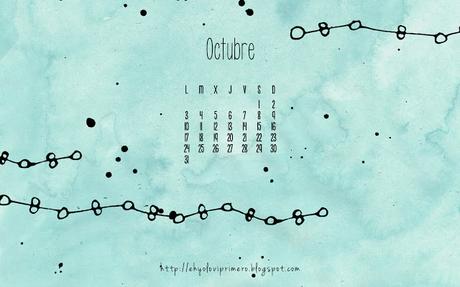 FREEBIES: Fondos de escritorio octubre 2016