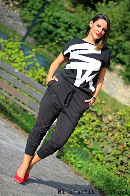 Outfit: Como Combinar un Mono Black&White