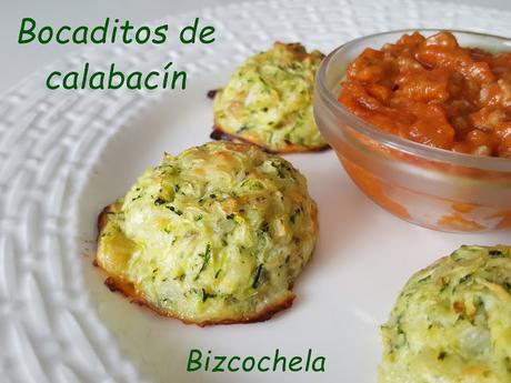 BOCADITOS DE CALABACÍN AL HORNO