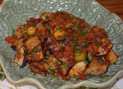 Caponata (guiso siciliano de berenjenas)