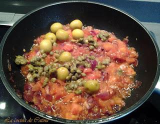 Caponata (guiso siciliano de berenjenas)