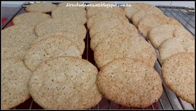 Galletas de avena (tipo Ikea)