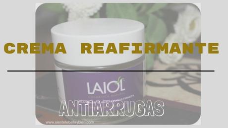 Crema de Día Reafirmante de Laiol Cosmética Natural