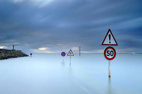 Una “carretera fantasma” que desaparece dos veces al día es la sensación en #Francia (FOTOS)