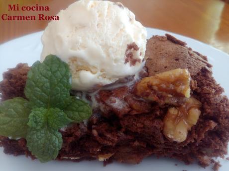 TORTA DE CHOCOLATE CON NUECES ¿O LE LLAMAMOS BROWNIE? TORTA DE CHOCOLATE CON NUECES ¿O LE LLAMAMOS BROWNIE?
