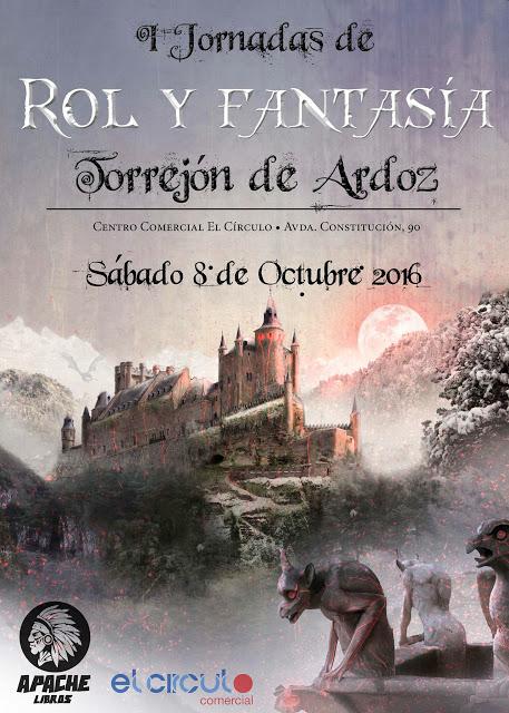 .: Nowe en las I Jornadas de Rol y Fantasía de Torrejón de Ardoz :.