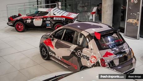 Presentación del nuevo Abarth 124 Spyder rodeado de mitos del Rally