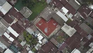 Las canchas no-rectangulares de Tailandia