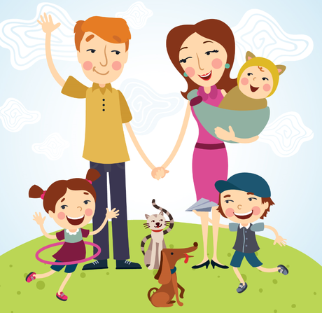 ¿Un perro en familia, si o no? familia con mascota