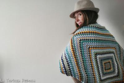 CHAQUETA GRANNY SQUARE BLUEMOON CHAQUETA GRANNY SQUARE BLUEMOON