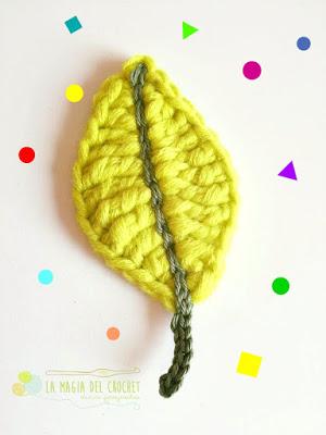 Cómo hacer Hojas a Crochet