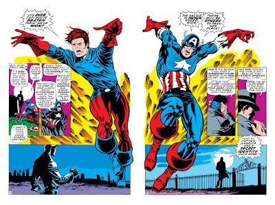 El Capitán América necrofílico de Steranko