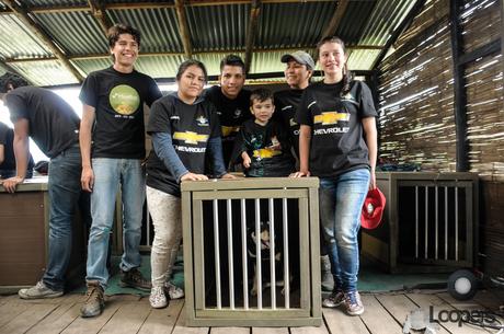 Fundación Chevrolet apoyando a Fundación Huellas Perros al Servicio