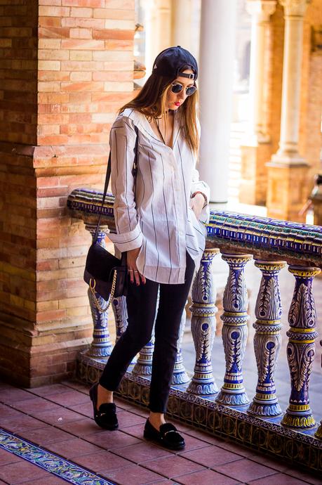 SEVILLA- Look 2- Plaza España: Vuelta A Mis Básicos