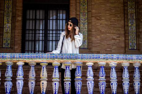 SEVILLA- Look 2- Plaza España: Vuelta A Mis Básicos