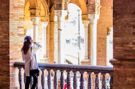 SEVILLA- Look 2- Plaza España: Vuelta A Mis Básicos