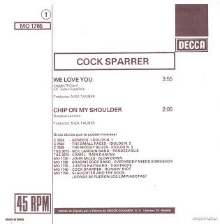 Cock Sparrer love (1977) 1978