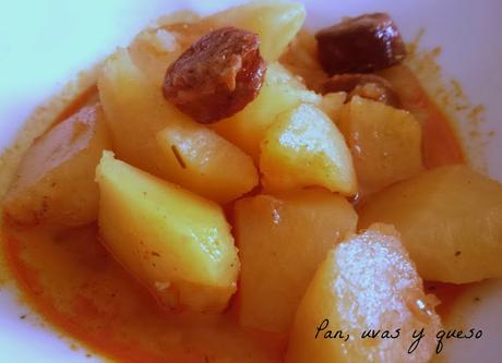 Patatas rojiverdes (tradicional o Crock-Pot)